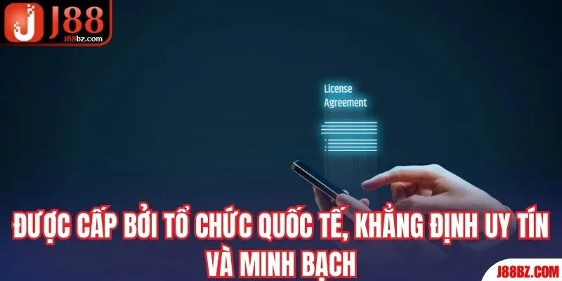 Được cấp bởi tổ chức quốc tế, khẳng định uy tín và minh bạch