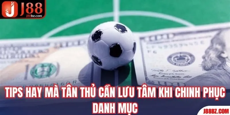 Tips hay mà tân thủ cần lưu tâm khi chinh phục danh mục